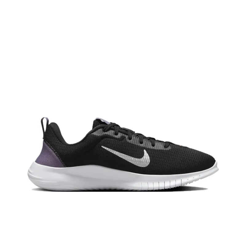 Nike Flex Experience Run 12 Anti Slip Wear Resistant Low Top Casual Running Shoes Women's Black White Pink-1