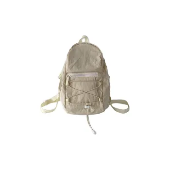 S.REPHEN Nylon Backpack Regular Unisex Ecru/Green/Purple