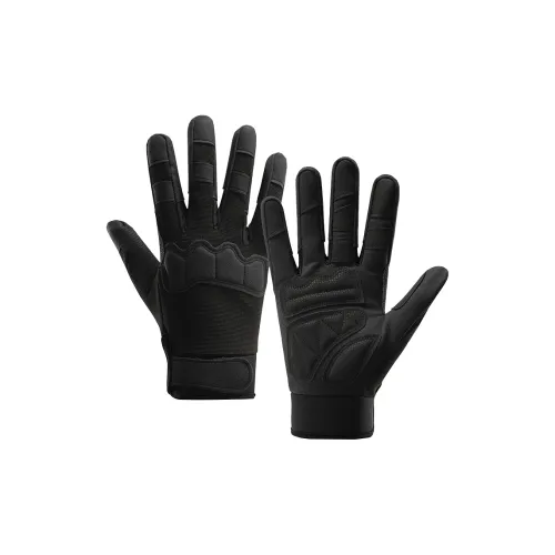 HNJ Riding Equipment Cycling Glove Men's Microfiber Leather
