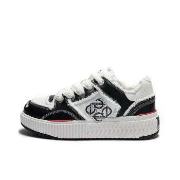 Excelsior Canvas Shoes Unisex Low Top White/Black