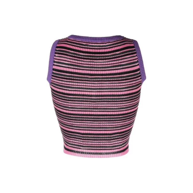 CORMIO Gloria Striped Knitted Top-1