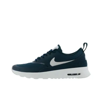 Nike Air Max Thea Cushioning, Wear Resistant Low Top Running Shoes Women's Blue White
