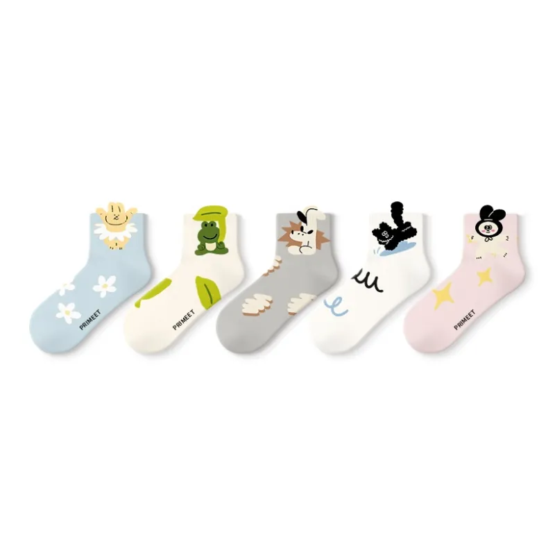 Primeet Ankle Socks Women's 5 Pack-6