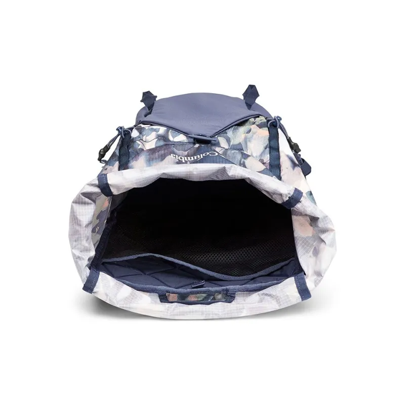 Columbia Nylon Outdoor Hiking Bag Backpacks Unisex Blue Purple-3