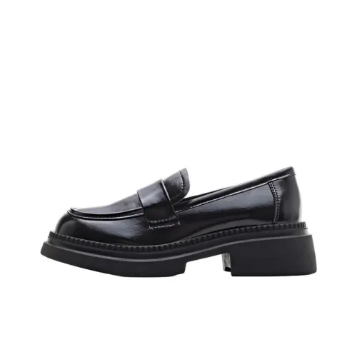 WARRIOR Laugh Series Loafers Women's Black