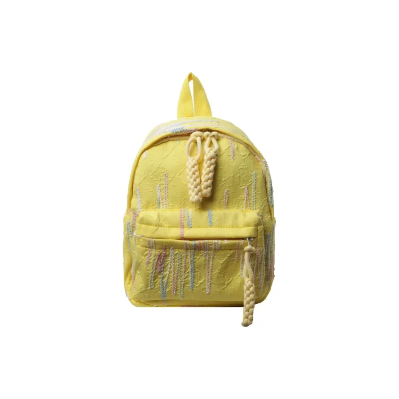 S.REPHEN Fabric Backpack Women's Pink. Yellow-5