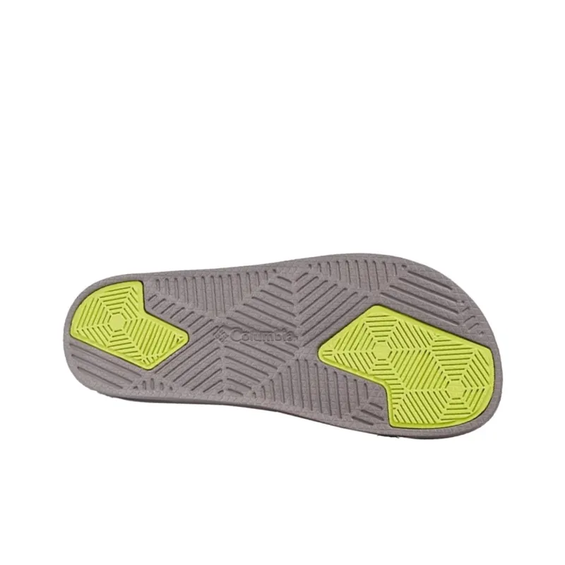 Columbia Hood River Slip Resistant Quick Dry Slide Slippers Men's Gray-4