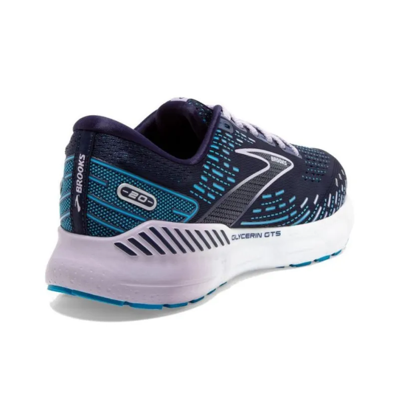 Brooks Women's Glycerin GTS 20 'Peacoat Pastel Lilac'-1
