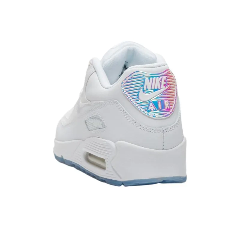 Nike Air Max 90 Premium White Blue Tint Women's-2