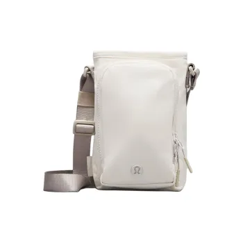 Lululemon Recycled Nylon Shoulder Bag Crossbody Bag Unisex Albumin & Linen
