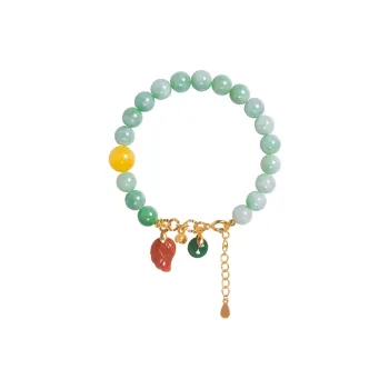 Seven Little Craftsmen Glutinous Jade Bracelets Women's