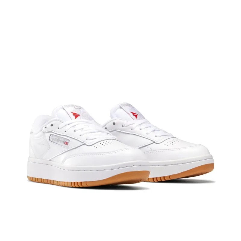 Reebok Club C Double White Gum Women's-2