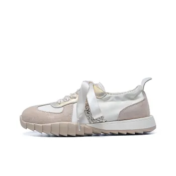 HLA German Army Trainers Women's Shoes Cortez Athletic Shoes Satin Casual Shoes Women's