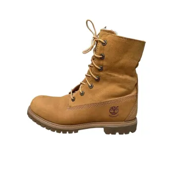 Timberland AUTHENTICS Collection Wear-Resistant Ankle-Length Outdoor Boots Women's Yellow