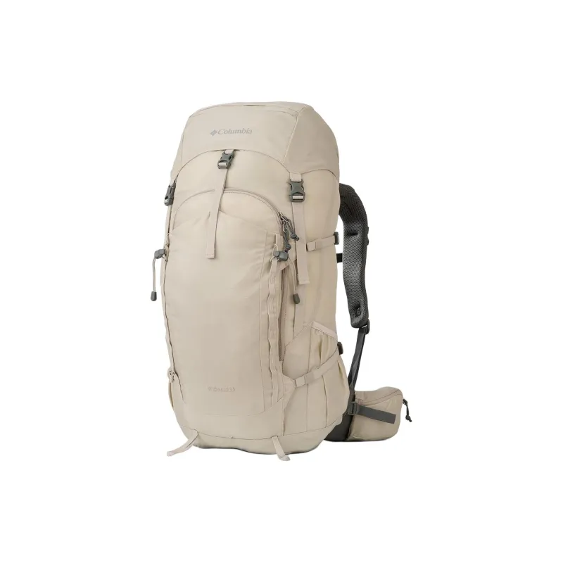 Columbia Nylon Outdoor Hiking Bag Backpacks Large Size Unisex Dark Stone Color-0