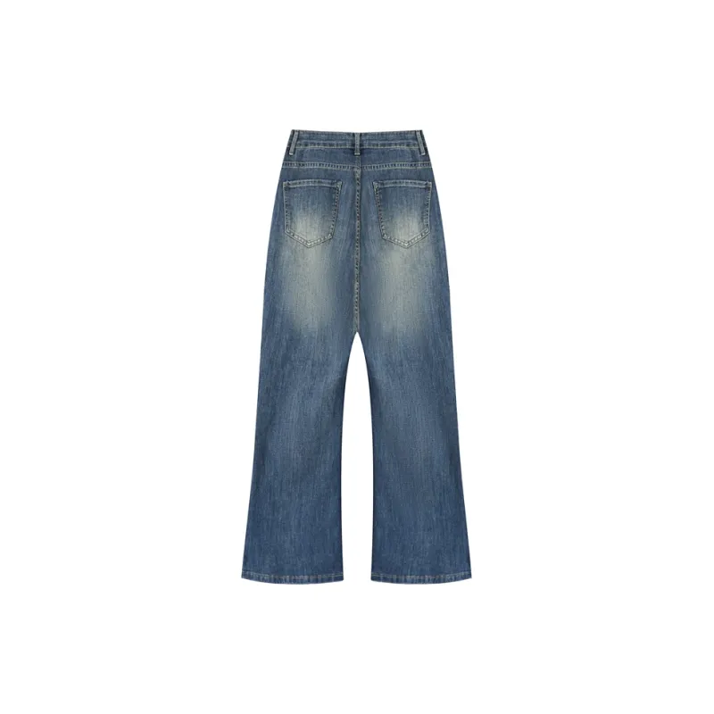 PANDA ADEVIL Classic Jeans Style Unisex Vintage Blue Tone-123