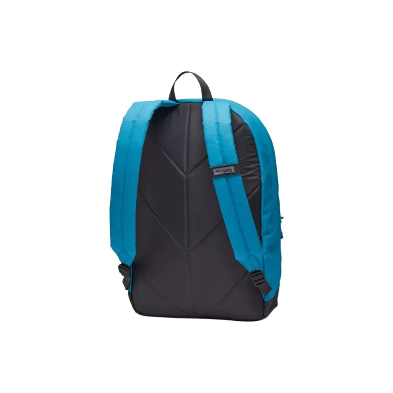 Columbia Polyester Backpack Unisex Coral Black With City Gray Accents-1