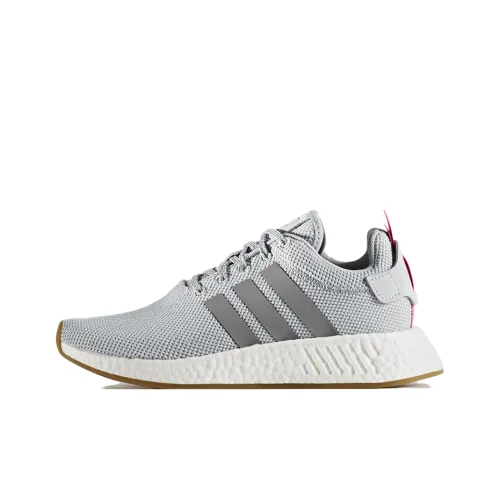 Adidas NMD R2 Grey Shock Pink Women's