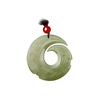 GOLDFISH ALLEY Pendants Green Jade Unisex