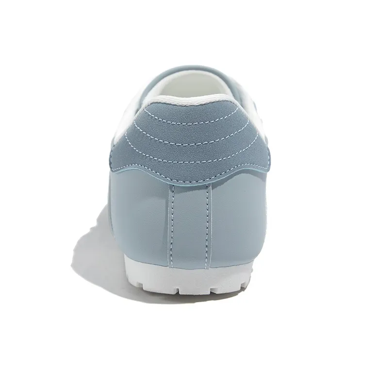 TUOPIN Pie Shoes Skateboard Shoes Women's Low Top Blue-8
