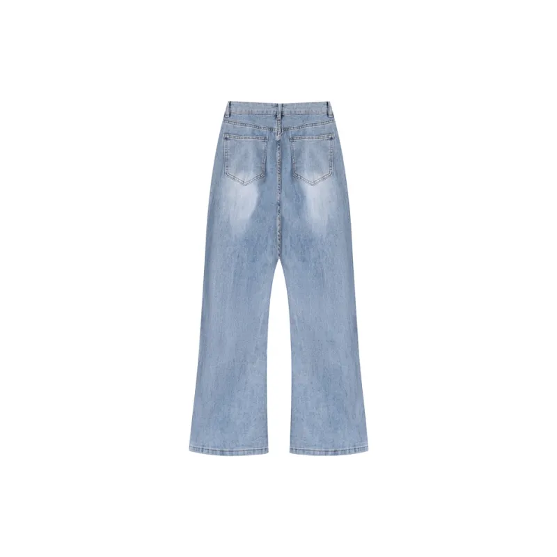 PANDA ADEVIL Classic Jeans Style Unisex Vintage Blue Tone-99