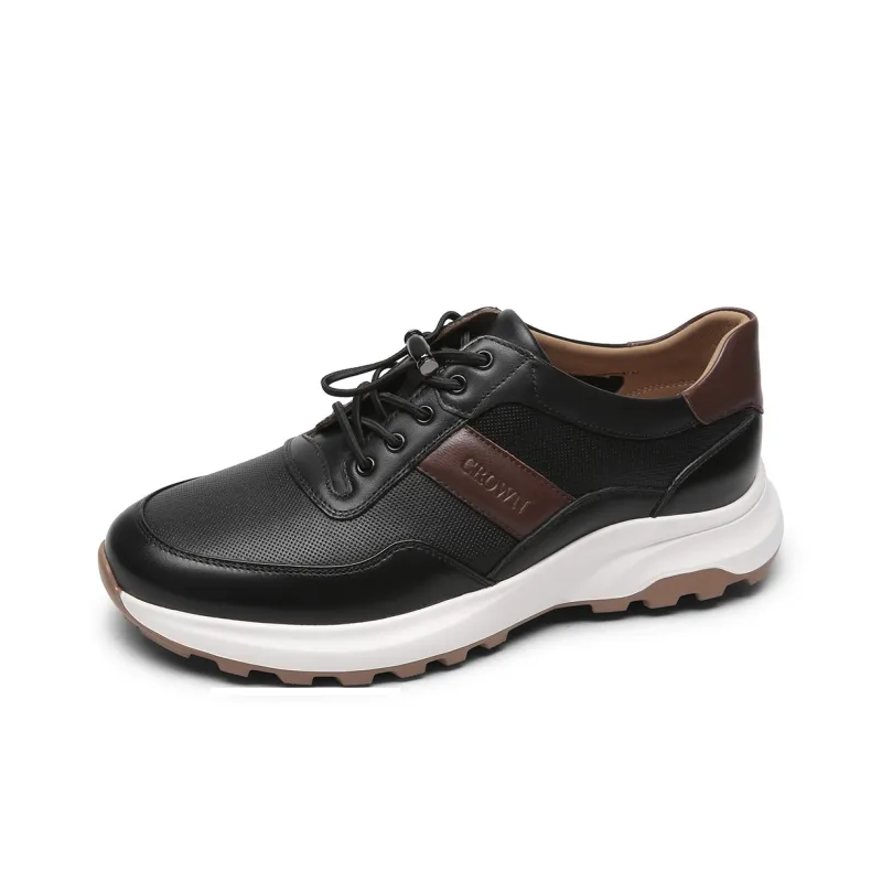CROWN Men's Casual Shoes Men's One Yard Larger-6