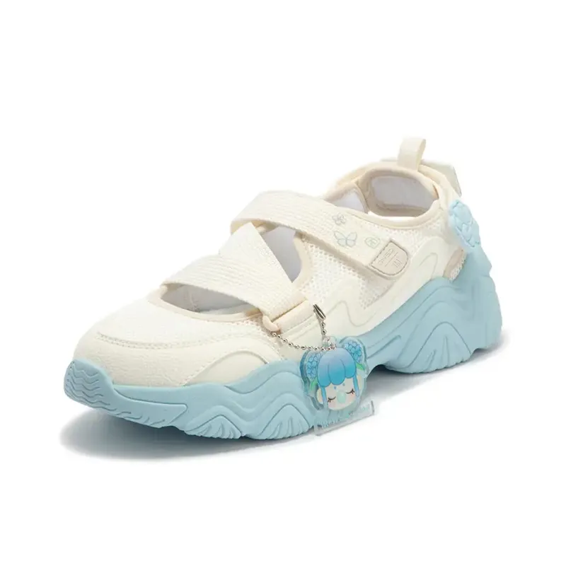 361° Breathable River Trekking Shoes Women's White Blue-1