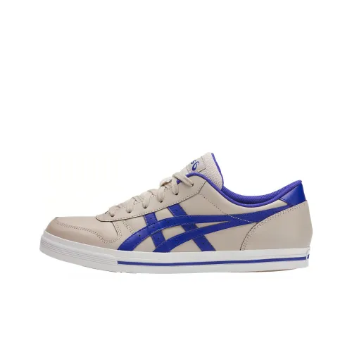 Asics Aaron Skateboard Shoes Unisex Low-Top Off White/Blue