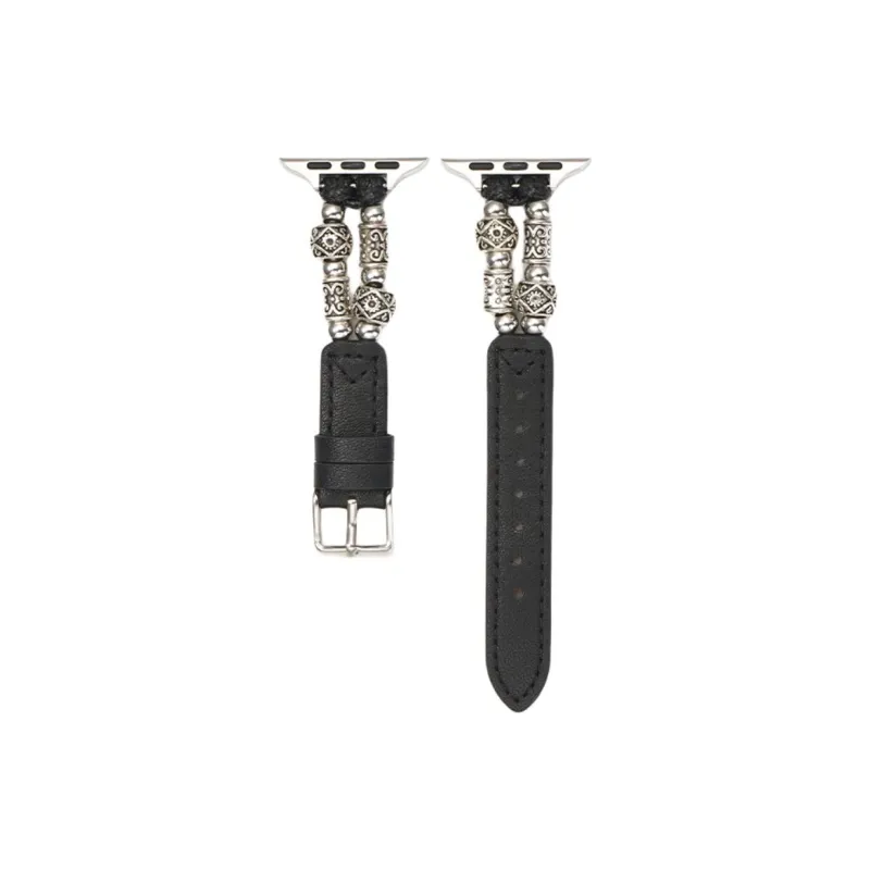 FZRT Apple Compatibility Watch Band Artificial Leather Material-7