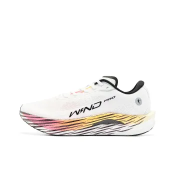 QIAODAN Strong Winds 2.0 PRO Running Shoes Men Low Top Jordan White Neon Pink