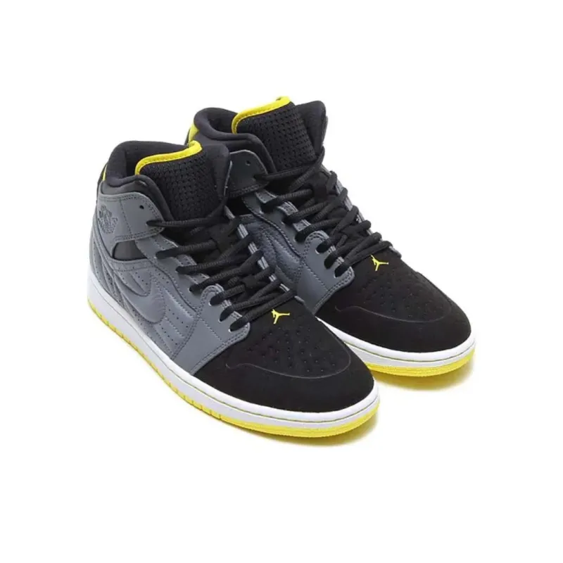 Jordan 1 Retro '99 Cool Grey Vibrant Yellow-2