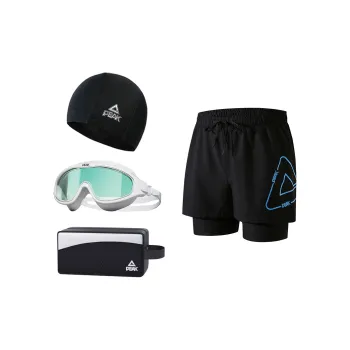 PEAK Swimming Sets Polyester Hot Spring Swimming Pool Beach Resort Men's