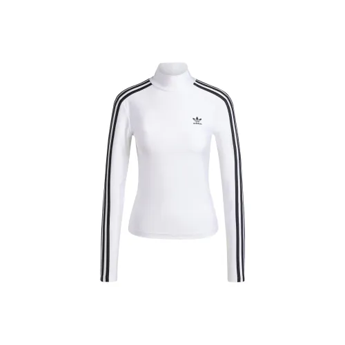 Adidas Originals 3-Stripes T-Shirts Women's White