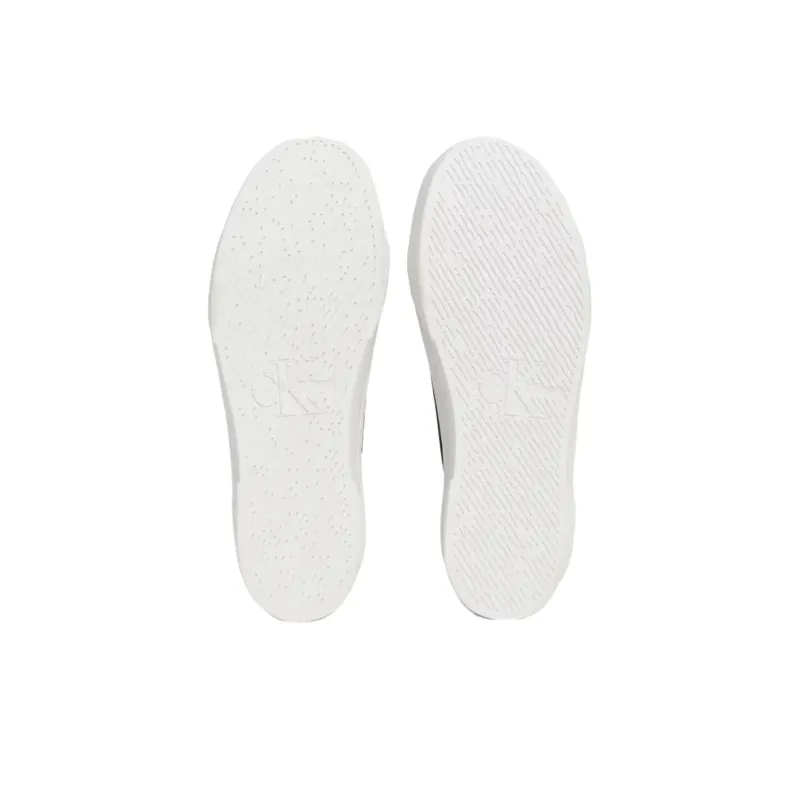 CKJ CALVIN KLEIN JEANS Low Top Skateboard Shoes Women's Gray-5