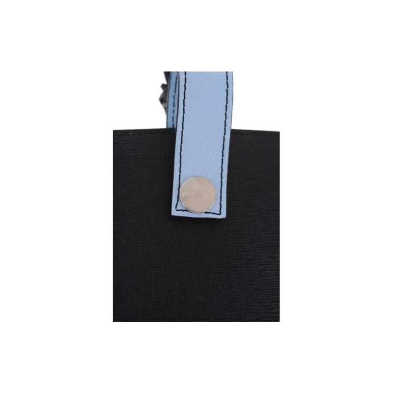 PALM ANGELS Leather Card Holder Men's Black & Multicolor-2