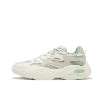 361° Surge 2 Breathable Low Top Chunky Sneakers Women's White Green