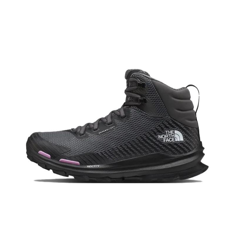 THE NORTH FACE Vectiv Fastpack Futurelight Anti Slip Wear Resistant Mid Top Trekking Shoes Women's Black Purple-0