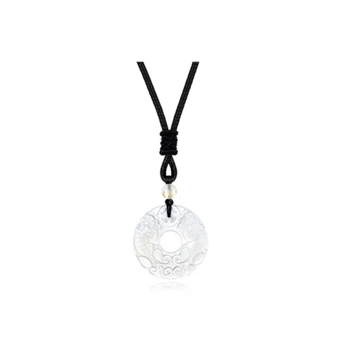 KING TAI SANG Jade Necklaces Unisex