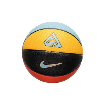 Nike PU Basketball Blue Black Yellow Size 7 Training Unisex
