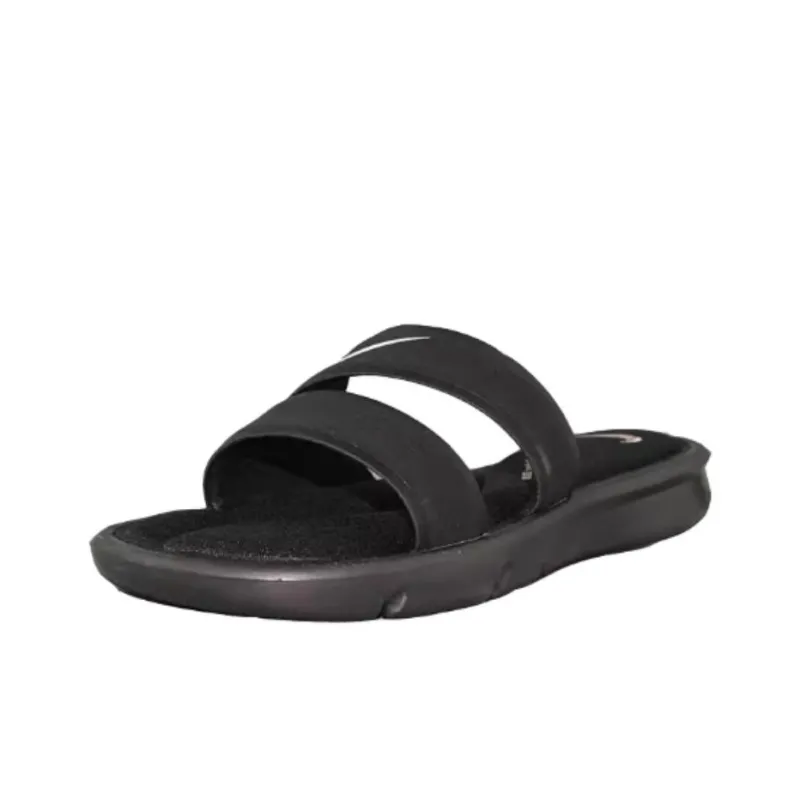 Nike Ultra Comfort Slide Black White Black Women's-2