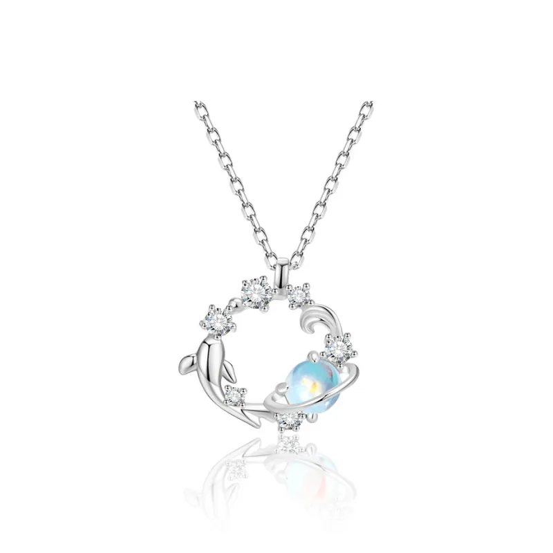 ZSY Silver 925 Necklaces Women's-0