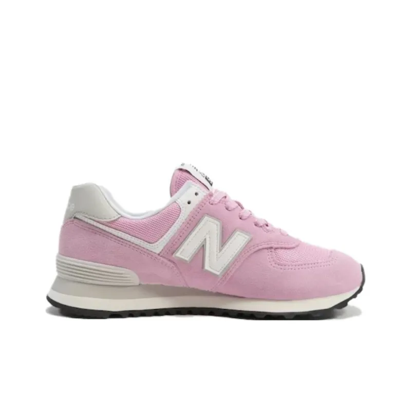 New Balance 574 Rose Pink White Women's-1