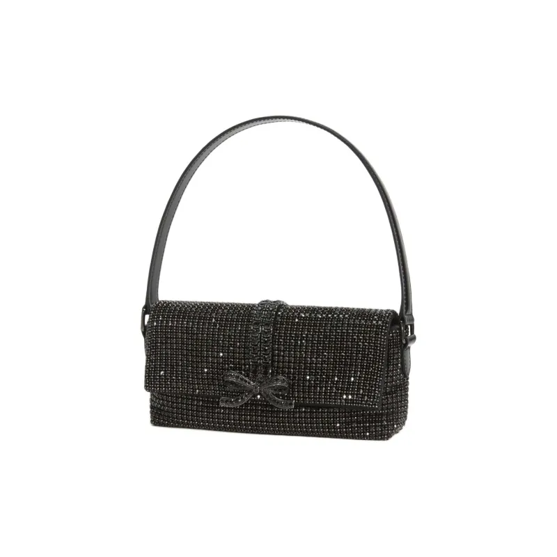 Self portrait Bow Detailed Embellished Top Handle Bag-2