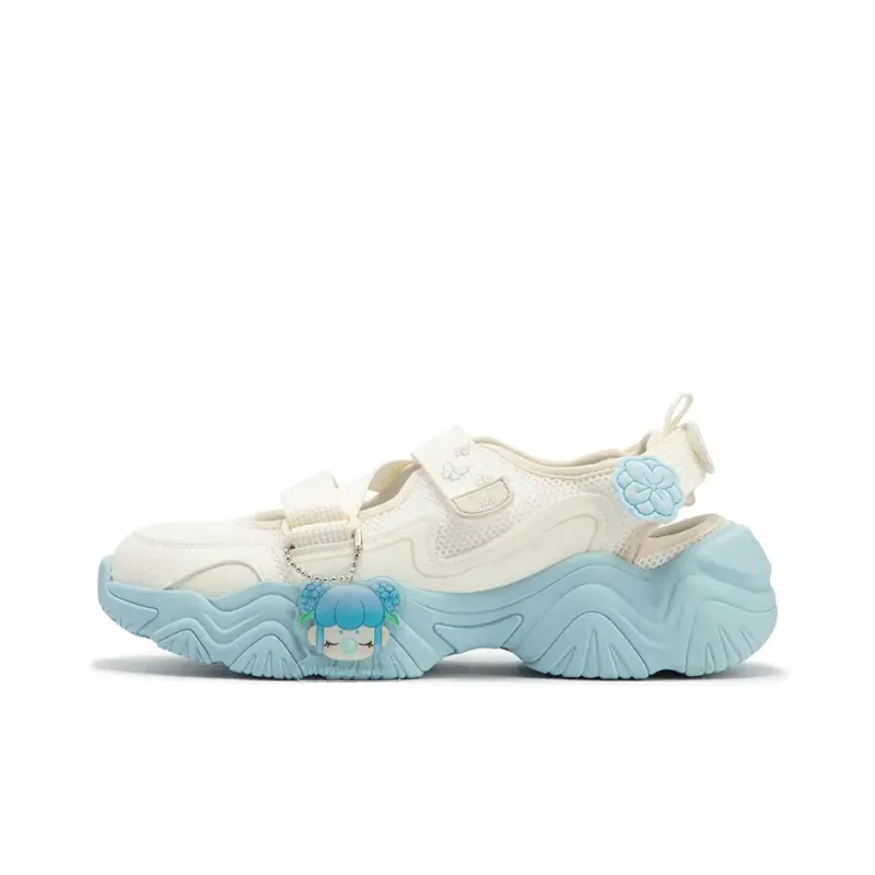 361° Breathable River Trekking Shoes Women's White Blue-0