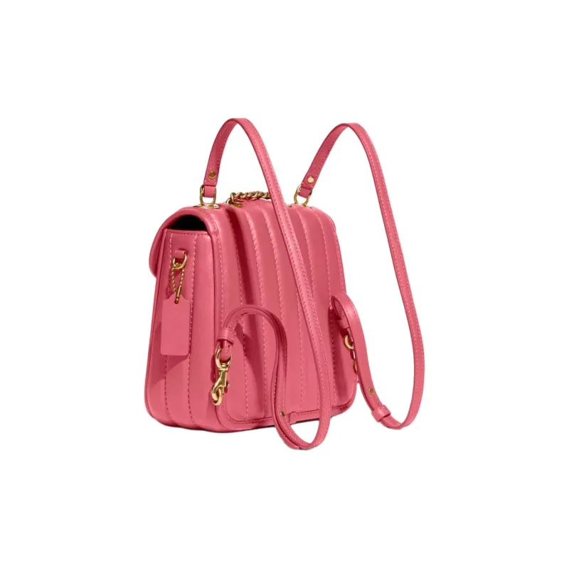 COACH Madison Leather Crossbody Bag Handbag Backpack Small Size Women's Pink-1