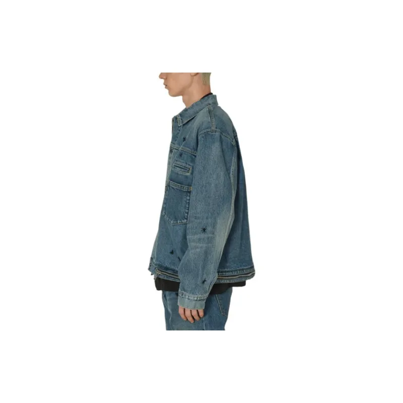 UNDERCOVER Denim Patch Pocket Blouson-2
