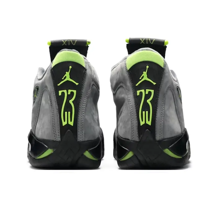 JORDAN 14 Retro Graphite Chartreuse 2005-3