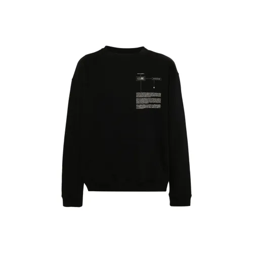 MM6 Maison Margiela Sweatshirts Men Black