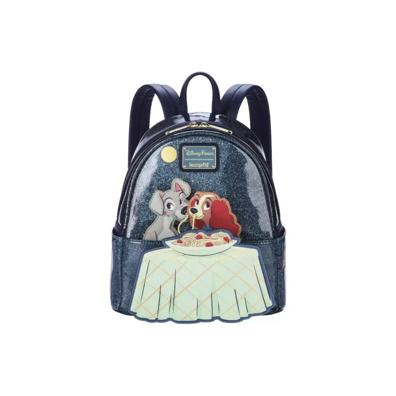 Disney Synthetic Leather Backpack Women's Marine Blue-1