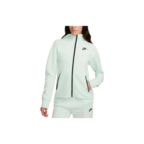 Nike Sportswear Tech Fleece Sweatshirts Women's Light Green